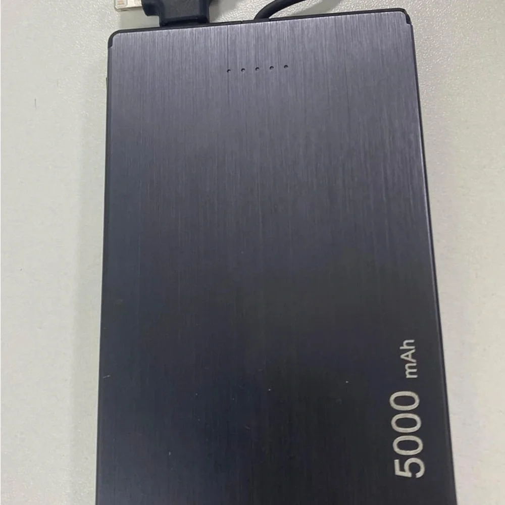 5000 mAh Black Power Bank (071)